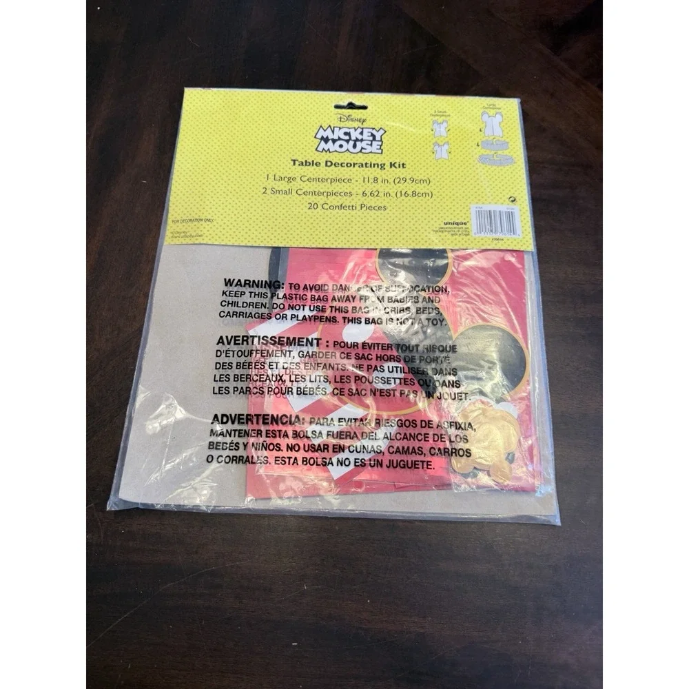 Disney Mickey Mouse Table Decorating Kit Birthday Centerpiece large small